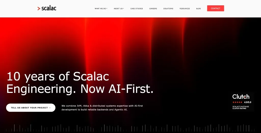 Scalac.io — 10 years of Scalac Engineering, AI-First